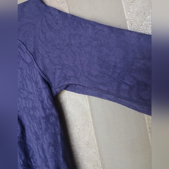 💎 Lululemon Women's Athletic Top REST LESS 1/2 Zip Women's Purple #0360 - Picture 6 of 11